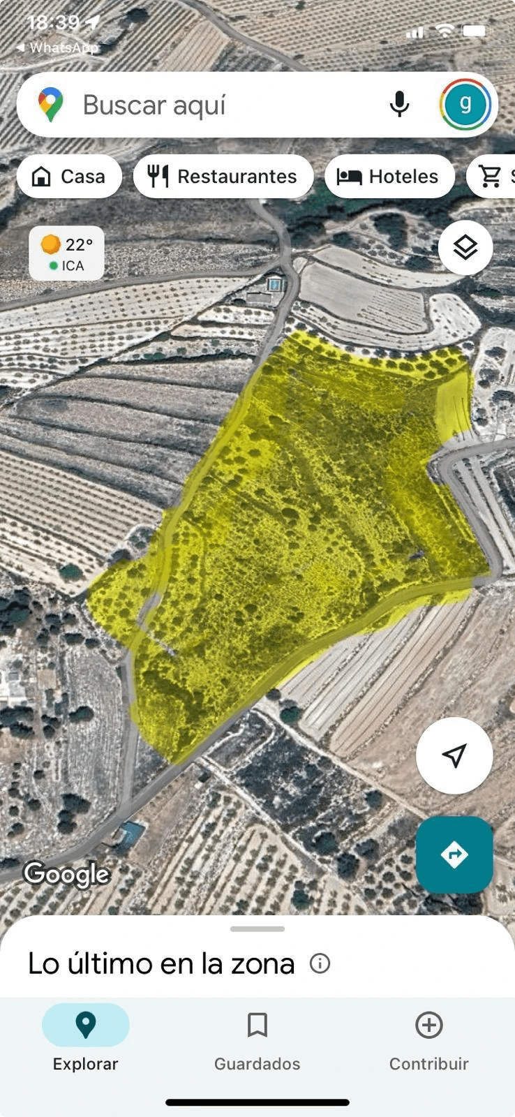 Venta Finca rustica en El Palomar