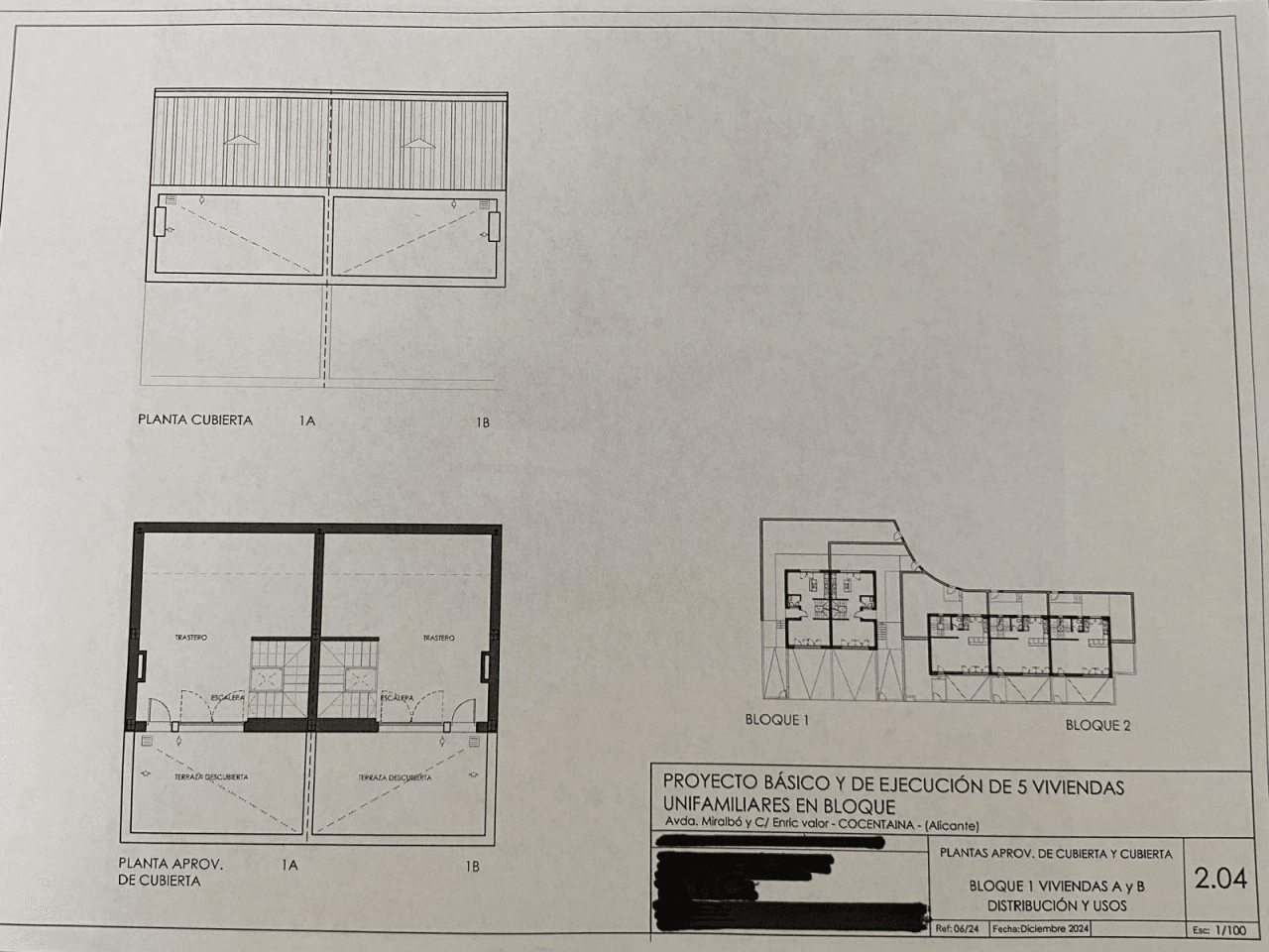 Venta de 5 Viviendas Exclusivas Adosadas y Pareadas en Cocentaina-Alicante (desde)